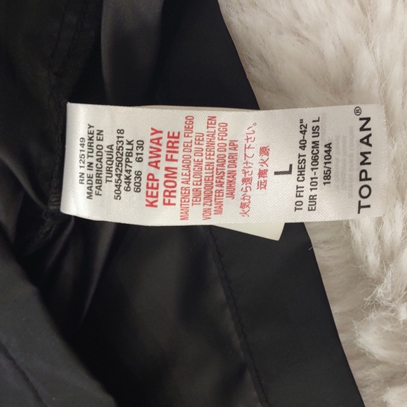 TOPMAN OVERCOAT JACKET. - Picture 10 of 17